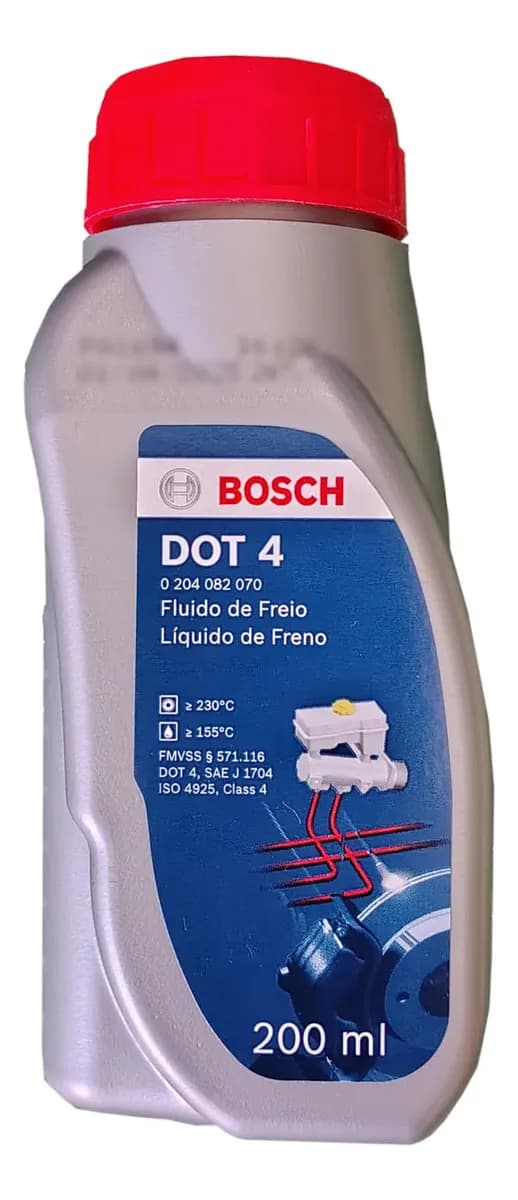 Liquido de frenos Bosch DOT4 200ml